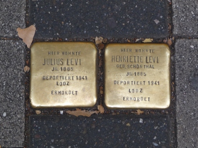 Stolpersteine Breite Strae 65 #1