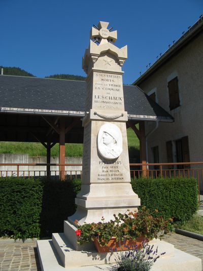 Oorlogsmonument Leschaux