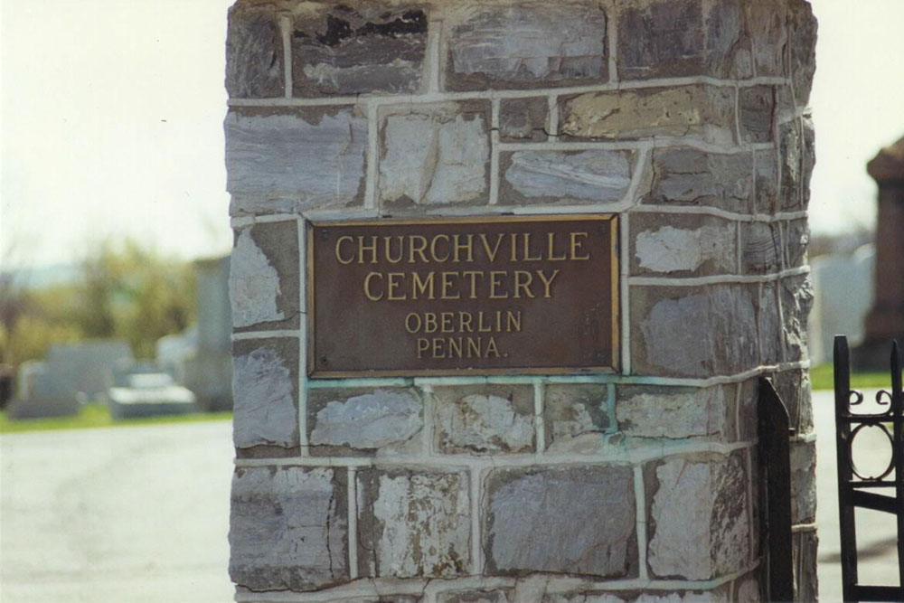 American War Graves Churchville Cemetery #1