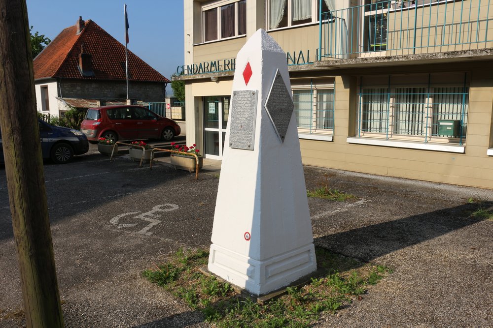 Monument 5e U.S. Divisie Dun-sur-Meuse