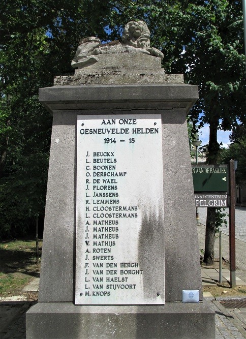 Oorlogsmonument Scherpenheuvel #3