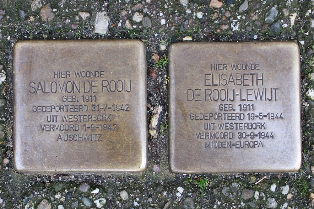 Stolpersteine Nieuwe Kerkstraat 147 #1