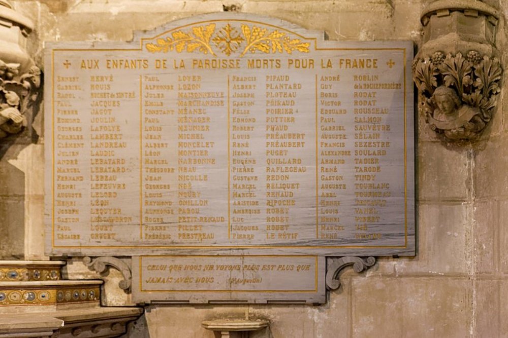 Monument Eerste Wereldoorlog Basilique Saint-Nicolas #2