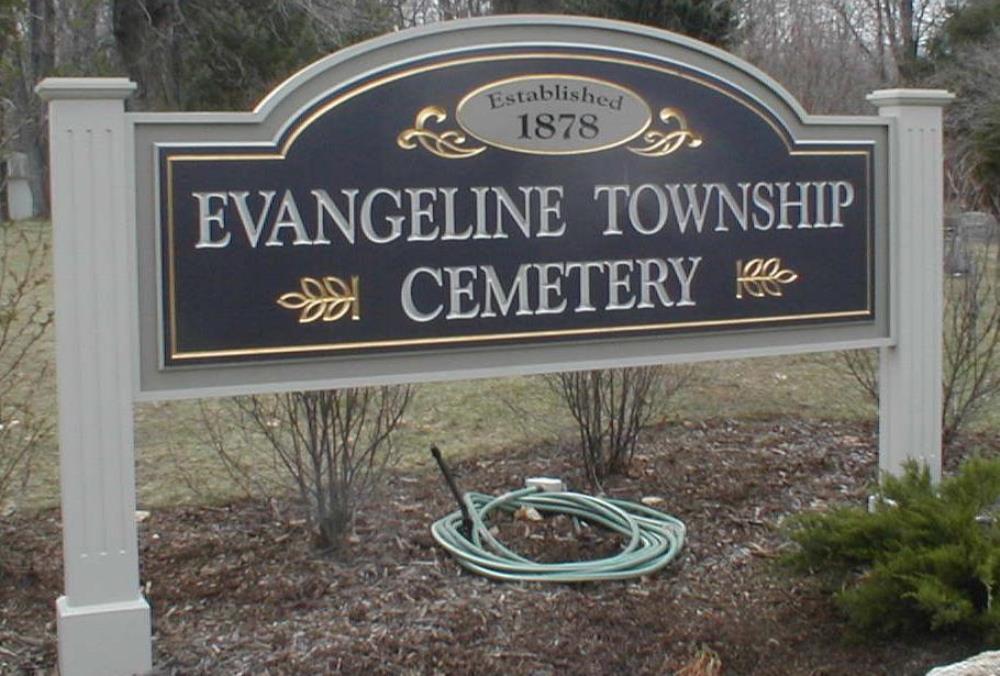 American War Grave Evangeline Township Cemetery #1