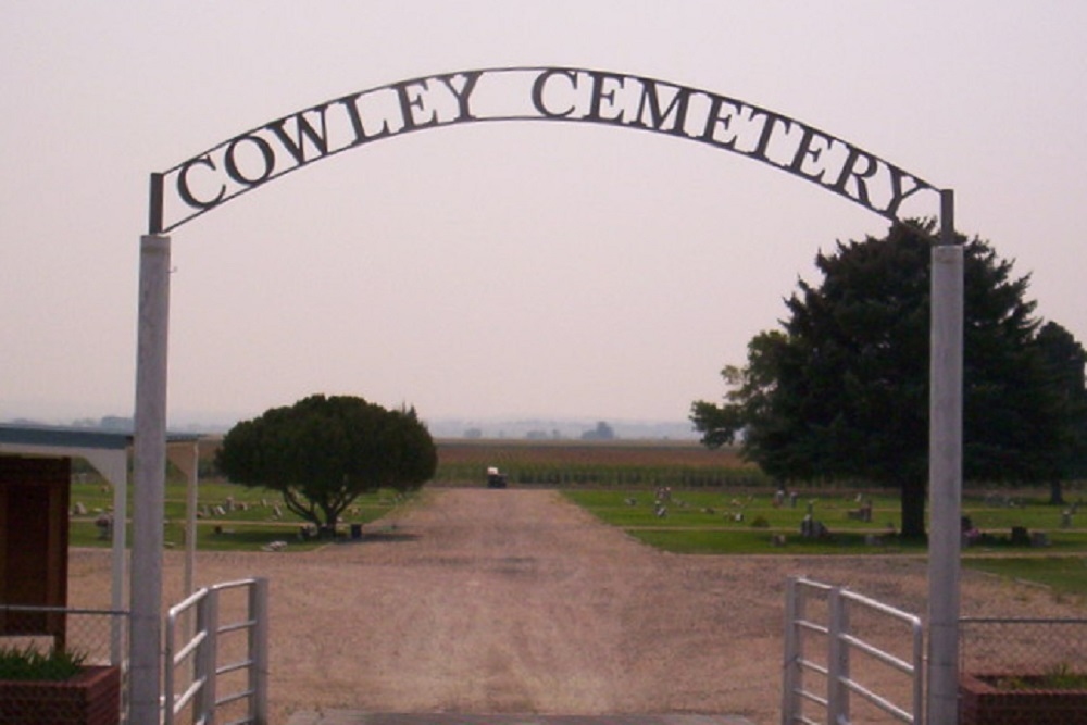 American War Grave Cowley Cemetery #2