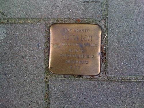 Stumbling Stone Klopstockstraße 23