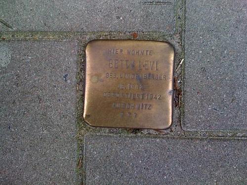 Stolperstein Klopstockstrae 23 #1