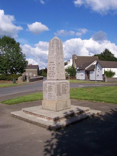 War Memorial Cellan