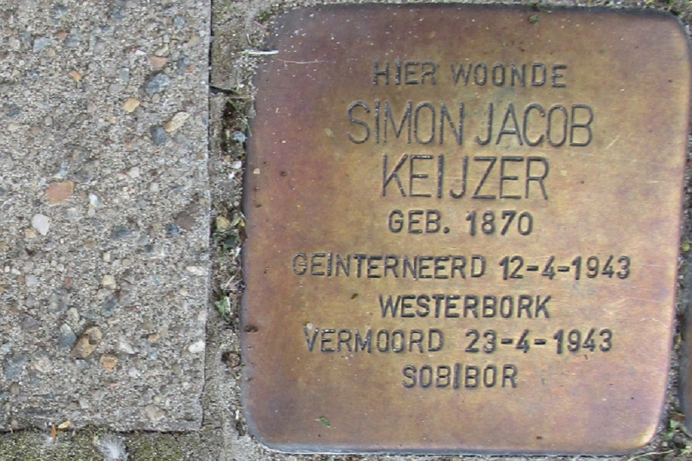 Stolpersteine Lipperkerkstraat 73 #2