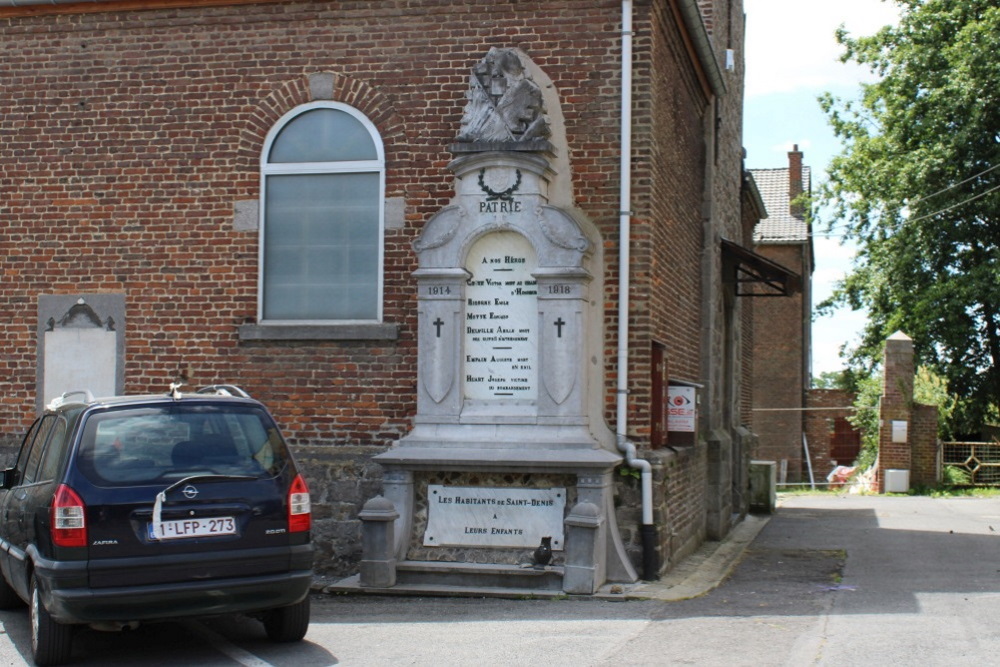 Monument Eerste Wereldoorlog Saint-Denis #1