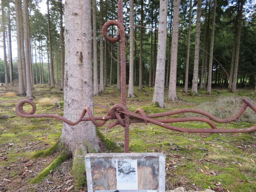Gedenkteken Vermiste US soldaten Hürtgenwald #5
