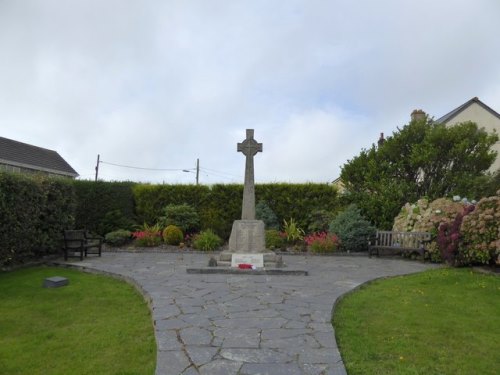 Oorlogsmonument Delabole #1