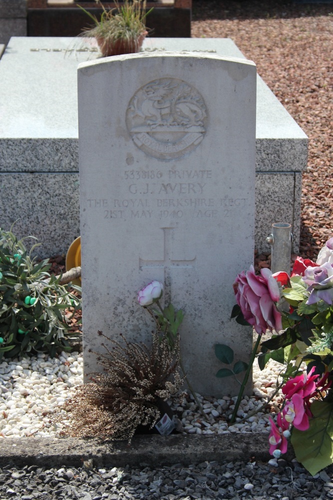 Commonwealth War Graves Estampuis #4