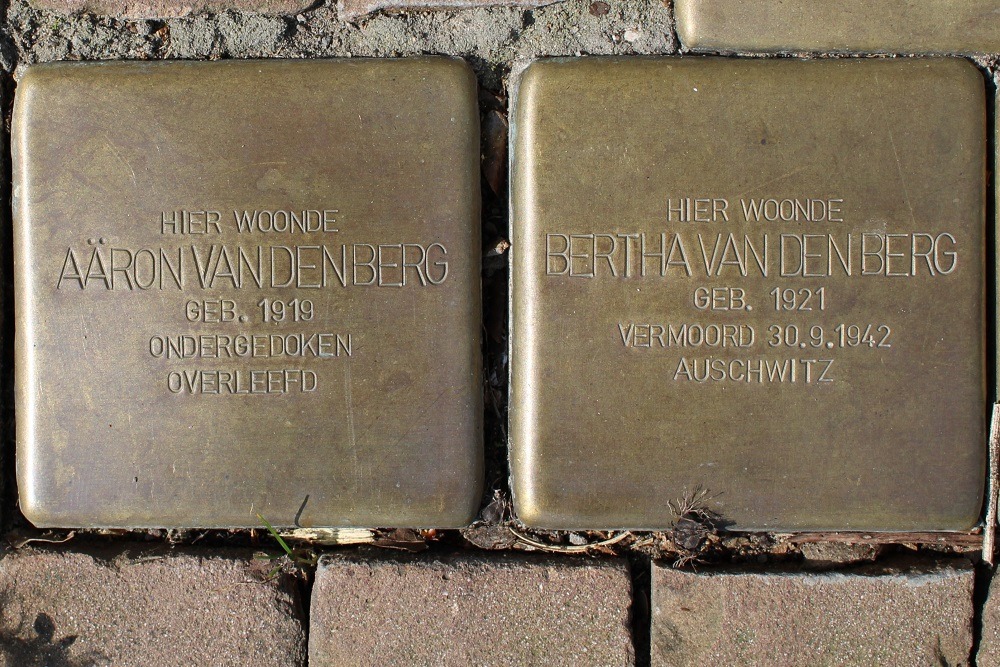 Stolpersteine Daendelstraat 57 #3