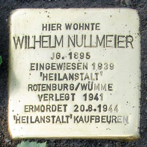 Stumbling Stone Mühlenberg 14