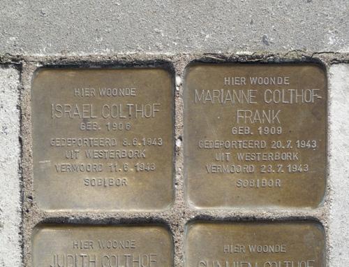 Stolpersteine Goudmijnstraat 51 #2