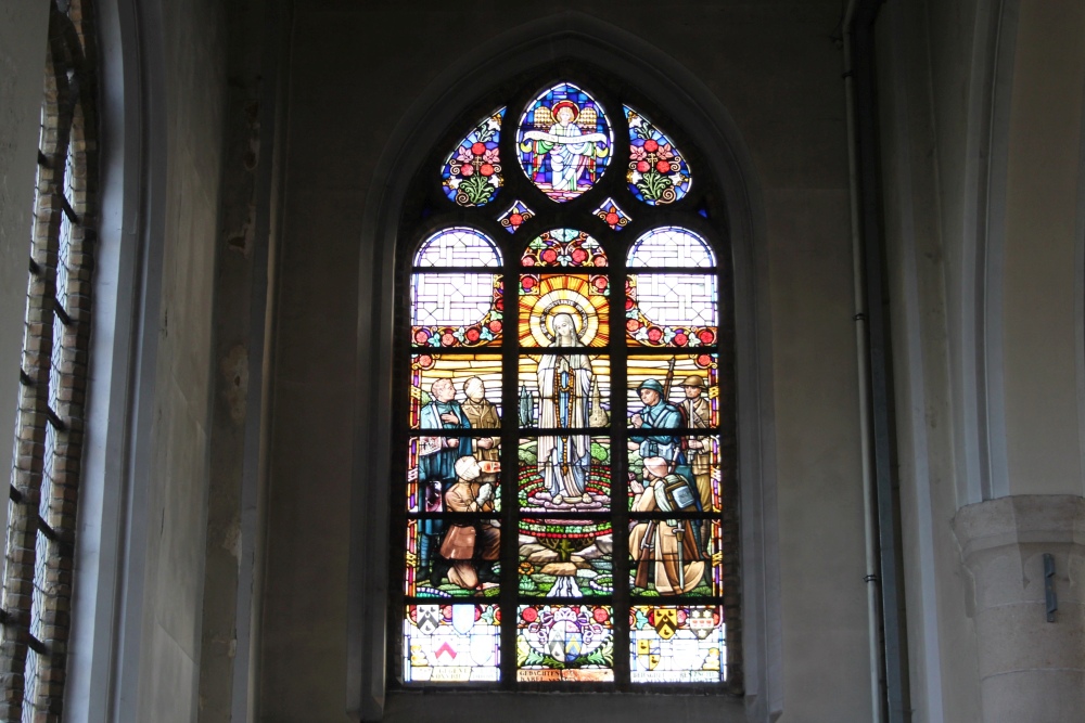 Stained-Glass Window Saint Peter Church Loker #2