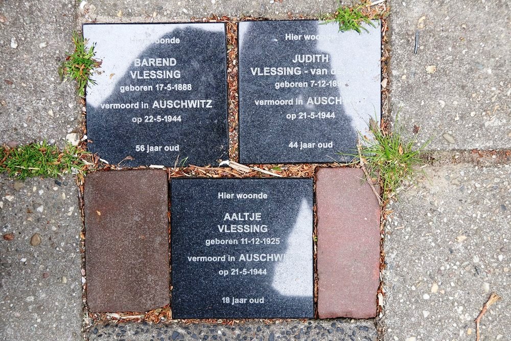 Memorial Stones Westerweg 82