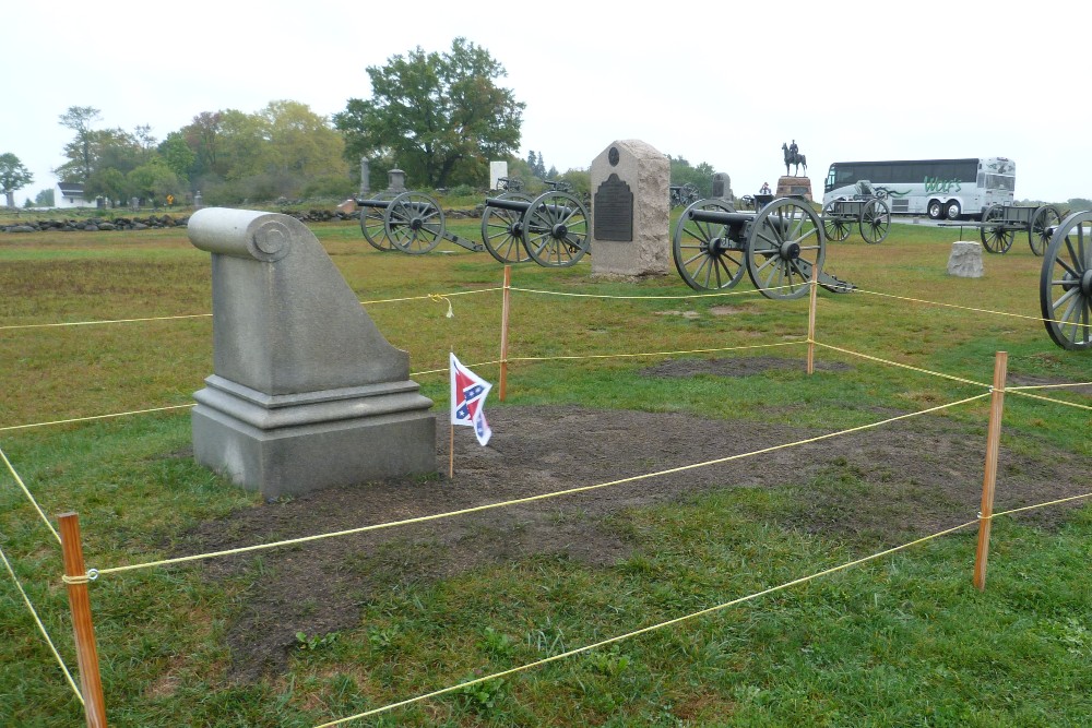 First Lieutenant Alonzo Cushing Marker #3