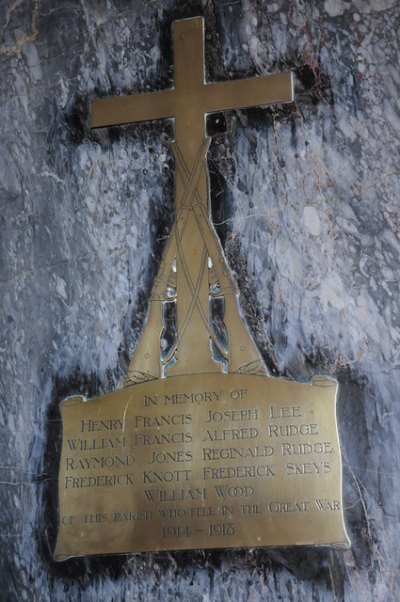 War Memorial Pirton Church #1