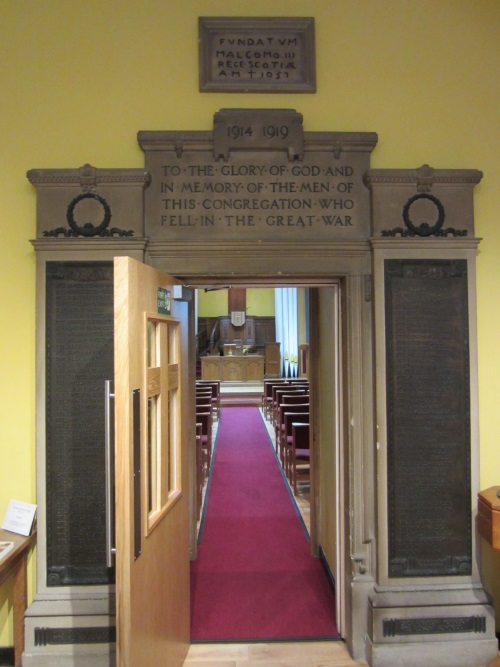 Oorlogsmonument Erskine Church