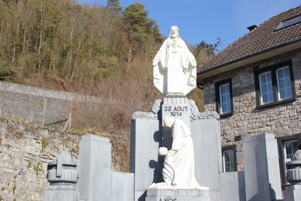 Oorlogsmonument Cliche de Bois Leffe Dinant	 #3