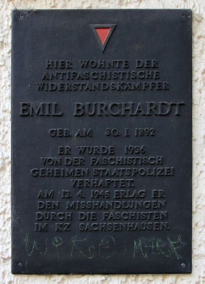 Gedenkteken Emil Burchardt #1