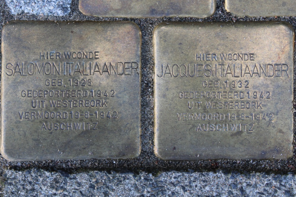 Stolpersteine Van de Wateringelaan 3 #3