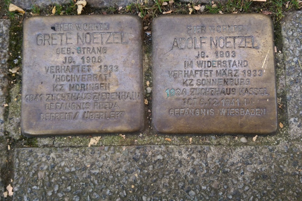 Stolpersteine Scharnhorststraße 19
