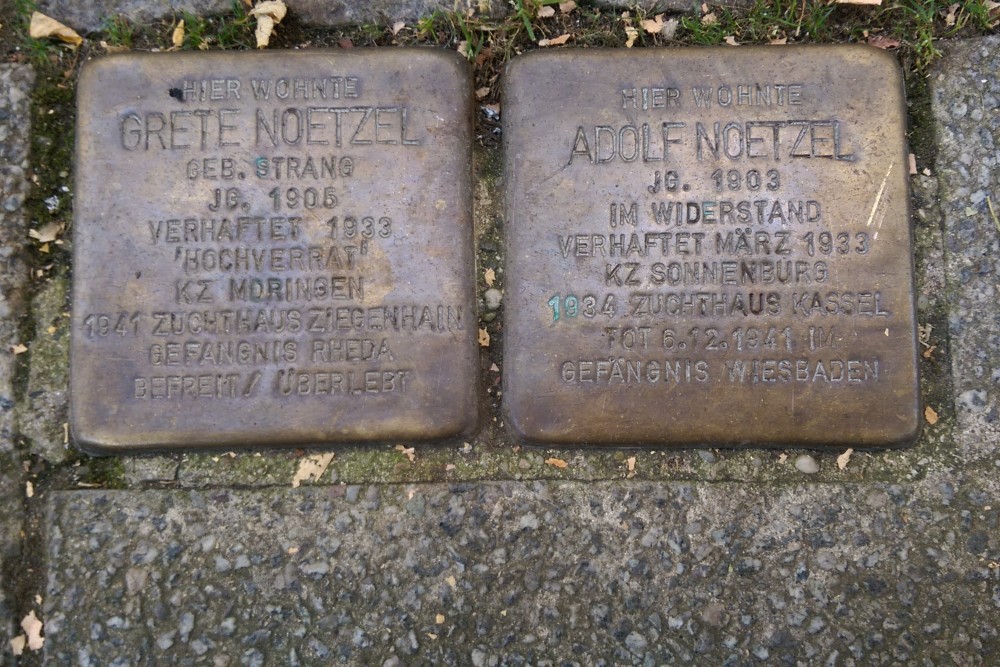 Stolpersteine Scharnhorststrae 19