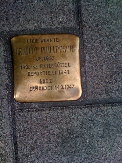 Stolperstein Ernst-Merck-Straße 6 #1