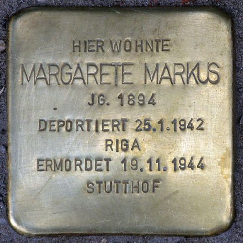 Stolperstein Bochumer Strae 10 #1