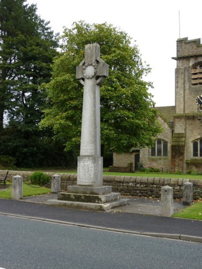 Oorlogsmonument Hellifield