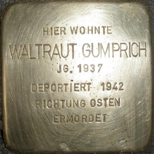 Stolpersteine Voerderstraße 58a #5