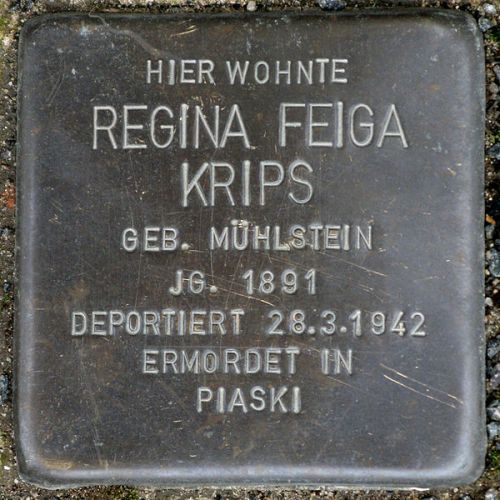 Stolperstein Frankfurter Allee 9 #1