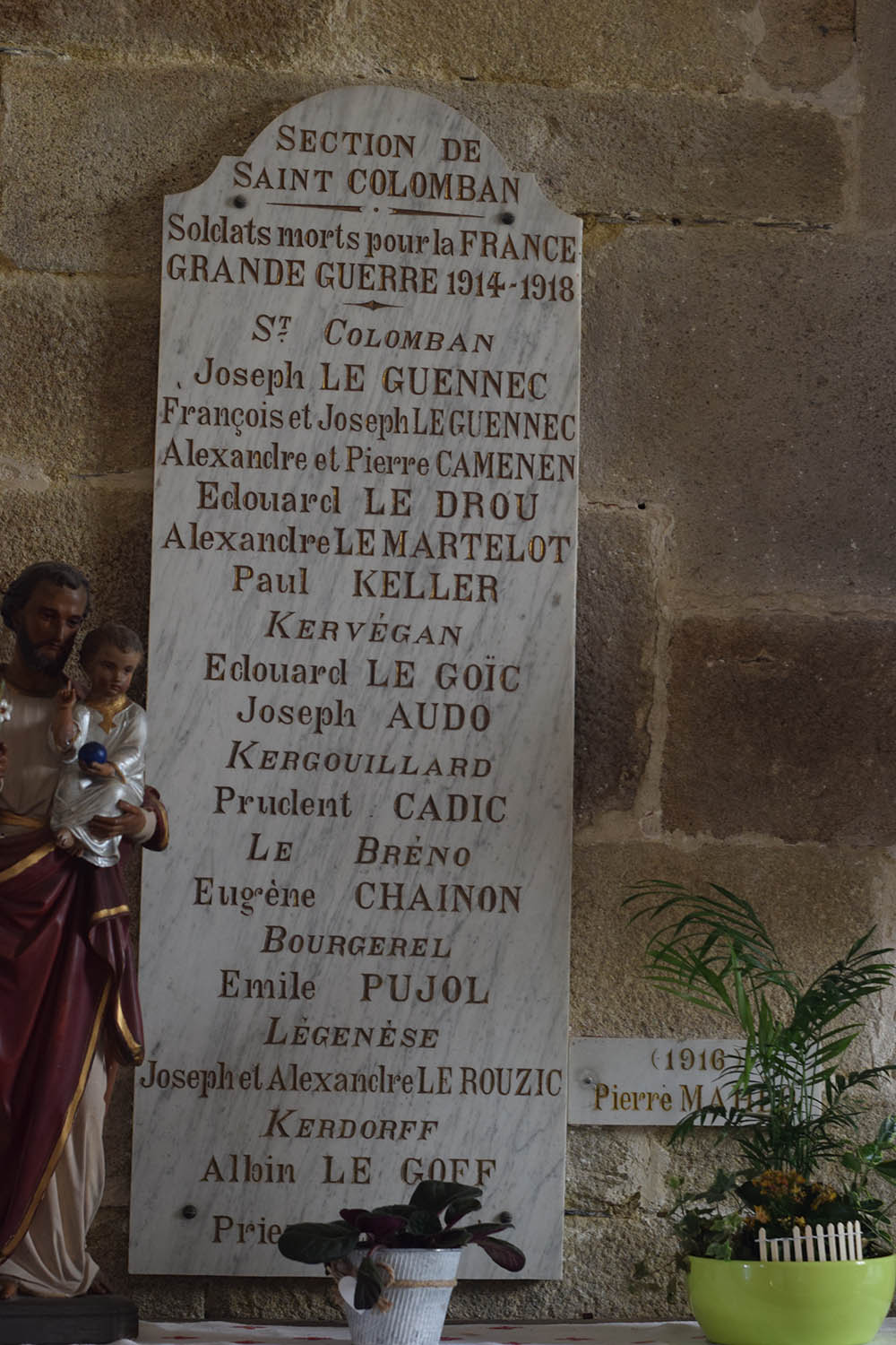 Oorlogsmonument Saint-Colomban #1