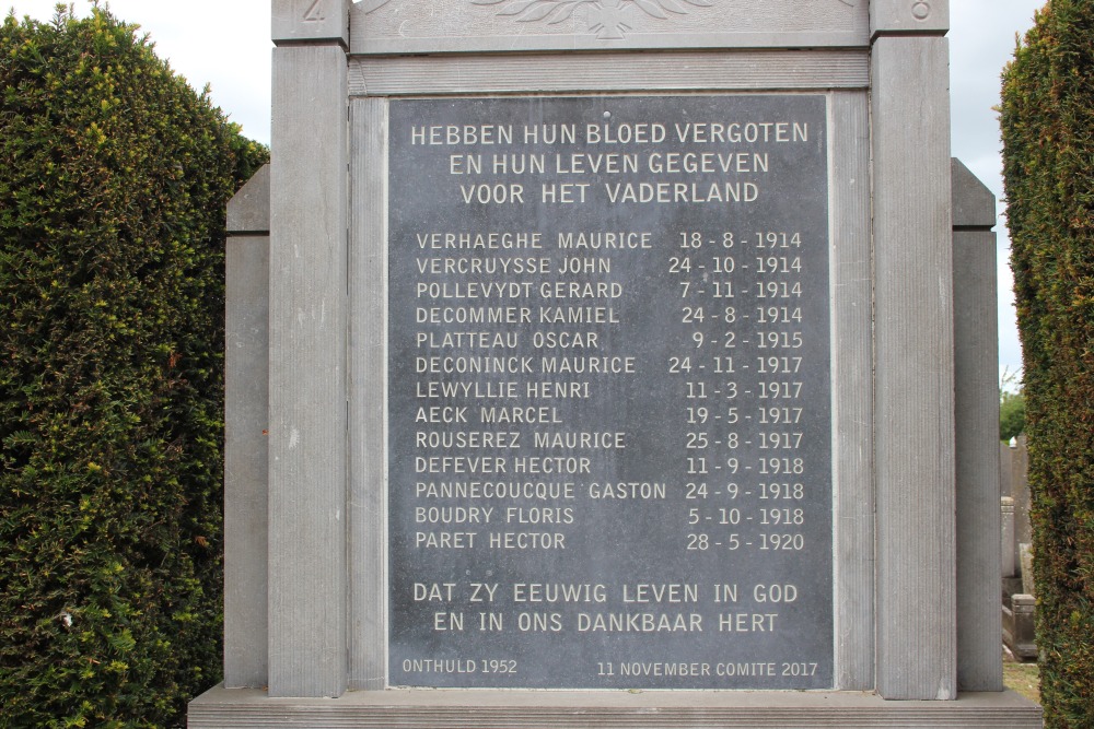 War Memorial Voormezele #2