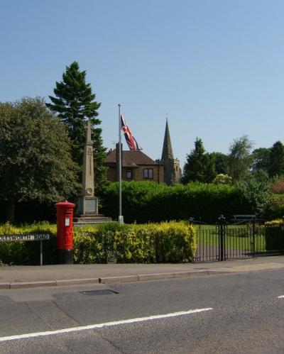 Oorlogsmonument Broughton Astley