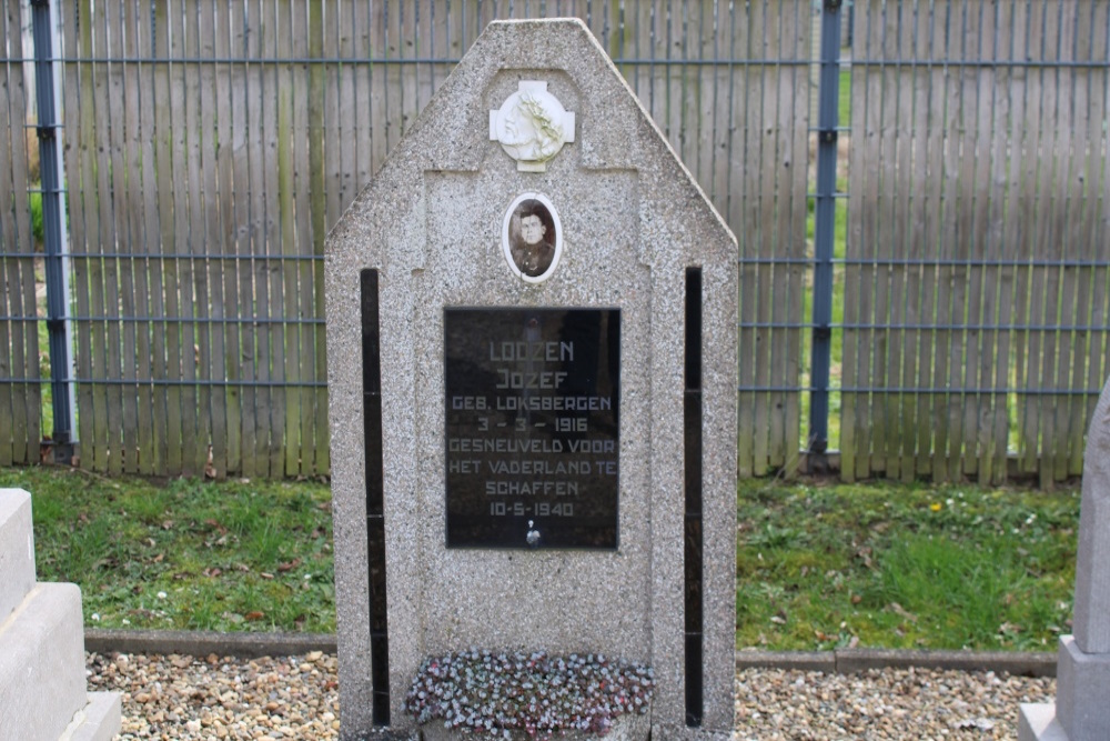 Belgisch Oorlogsgraf Halen Begraafplaats Velpen #2