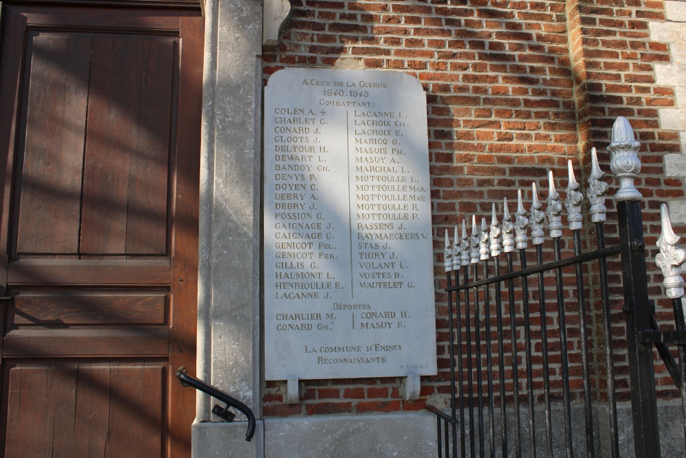 Commemorative Plates War Victims Enines #3