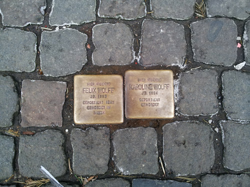 Stolpersteine Orchheimer Strae 22