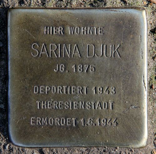 Stolperstein Mozartstraße 22