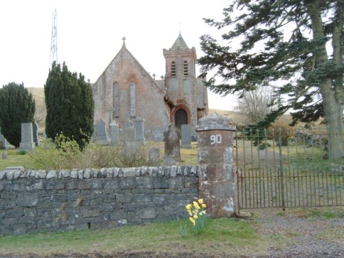 Commonwealth War Graves Elvanfoot Churchyard