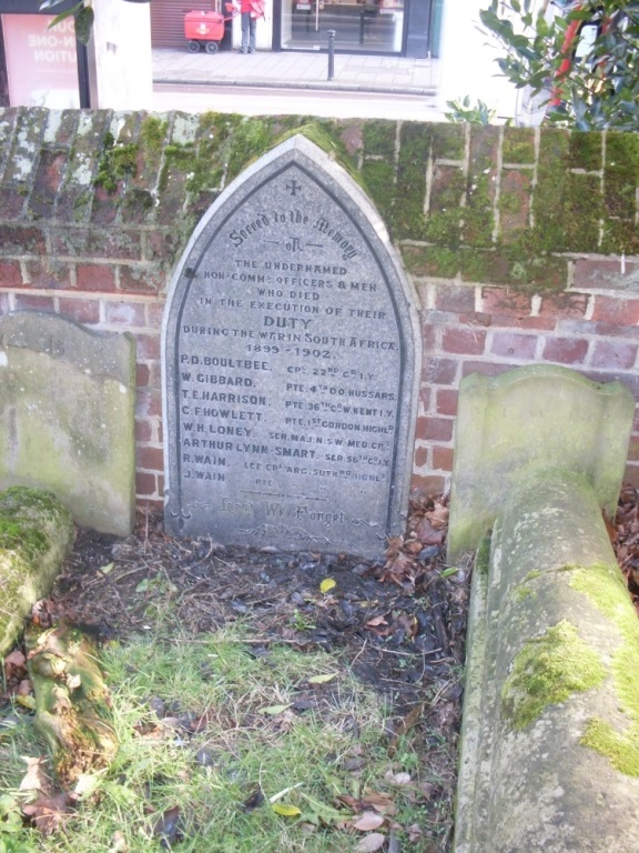 Boer War Memorial Eltham