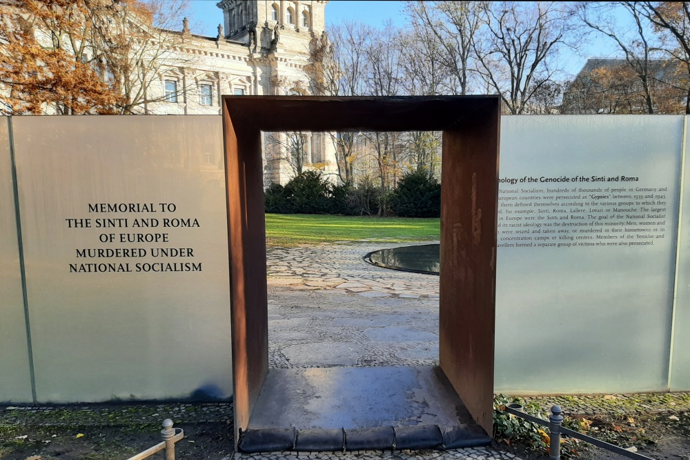 Monument voor de Sinti en Roma van Europa