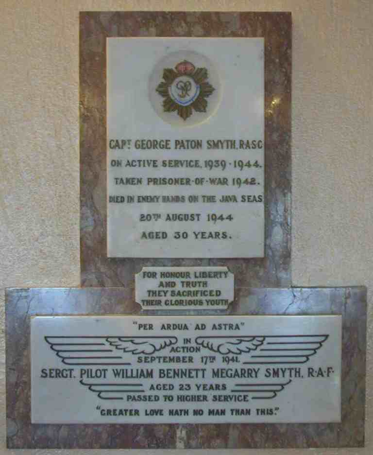 Memorials Kill o’ the Grange Church of Ireland #2