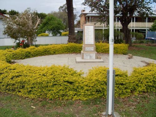 Oorlogsmonument Ulmarra