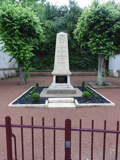 Oorlogsmonument Lussault-sur-Loire