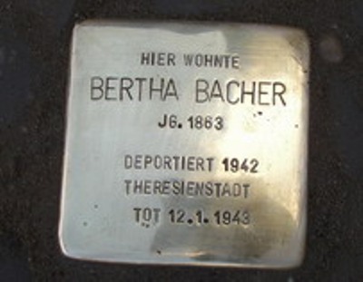 Stolperstein Richard Wagner Strae 11 #1