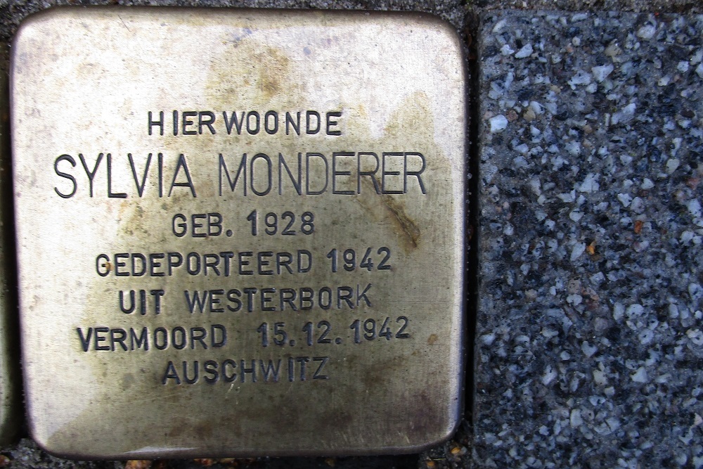 Stolpersteine Sonoystraat 18A #4